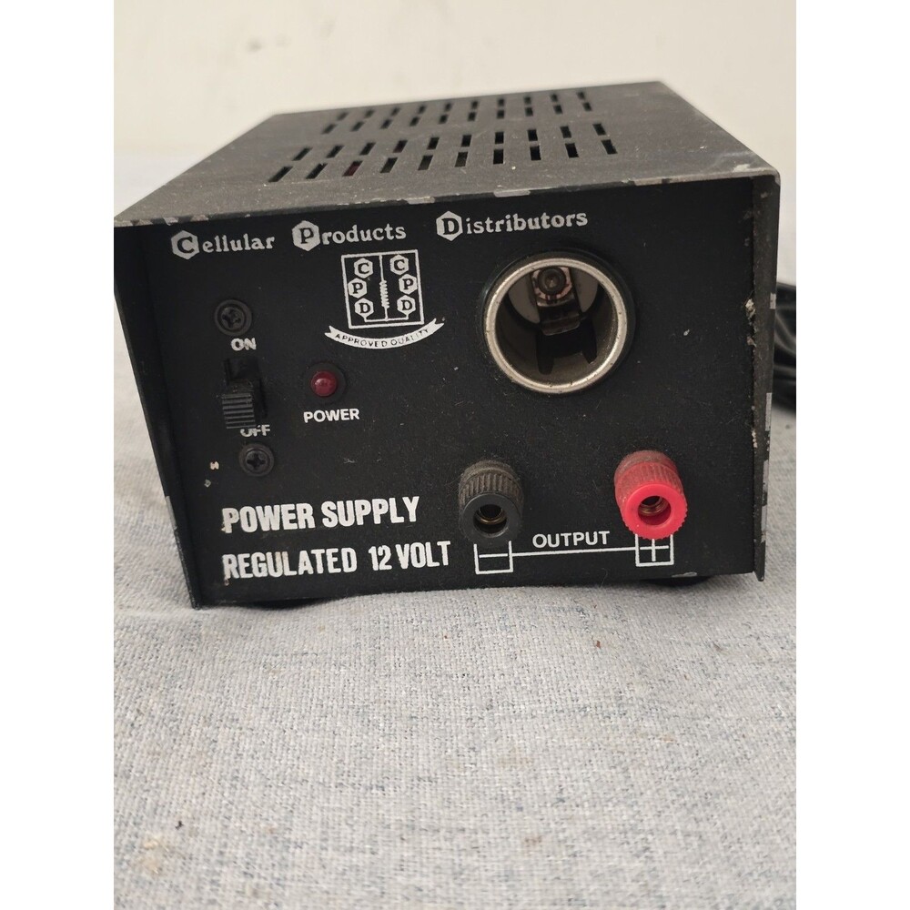 Cellular Products Distributors CPD-UDCPS 12V DC Regulated Power Supply - Tested